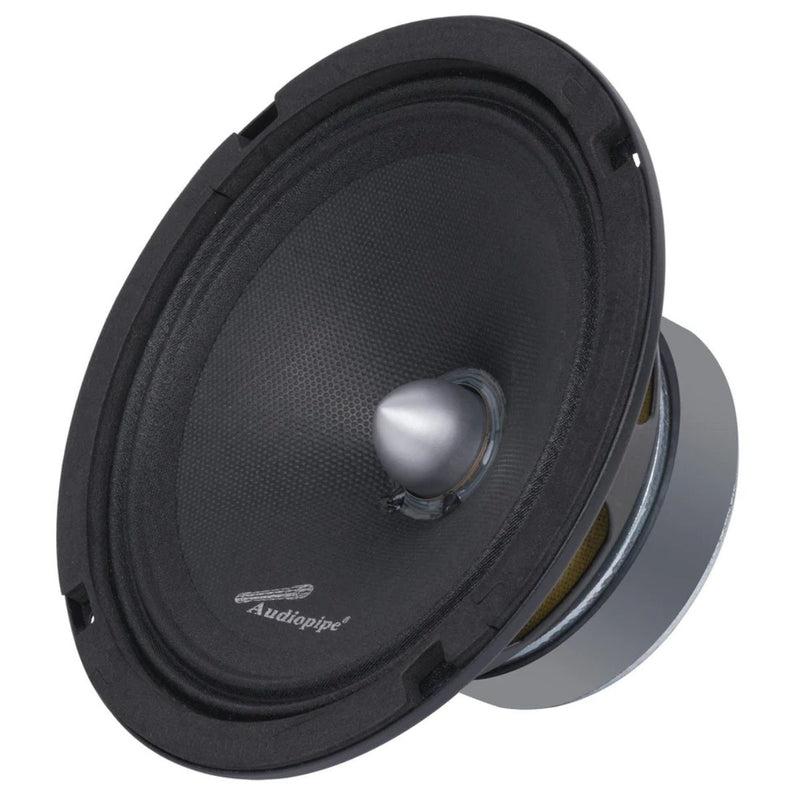 6.5" 50 Watt 4-Ohm Car Audio Midrange Loudspeaker W Bullet Resonator APMB-616PM
