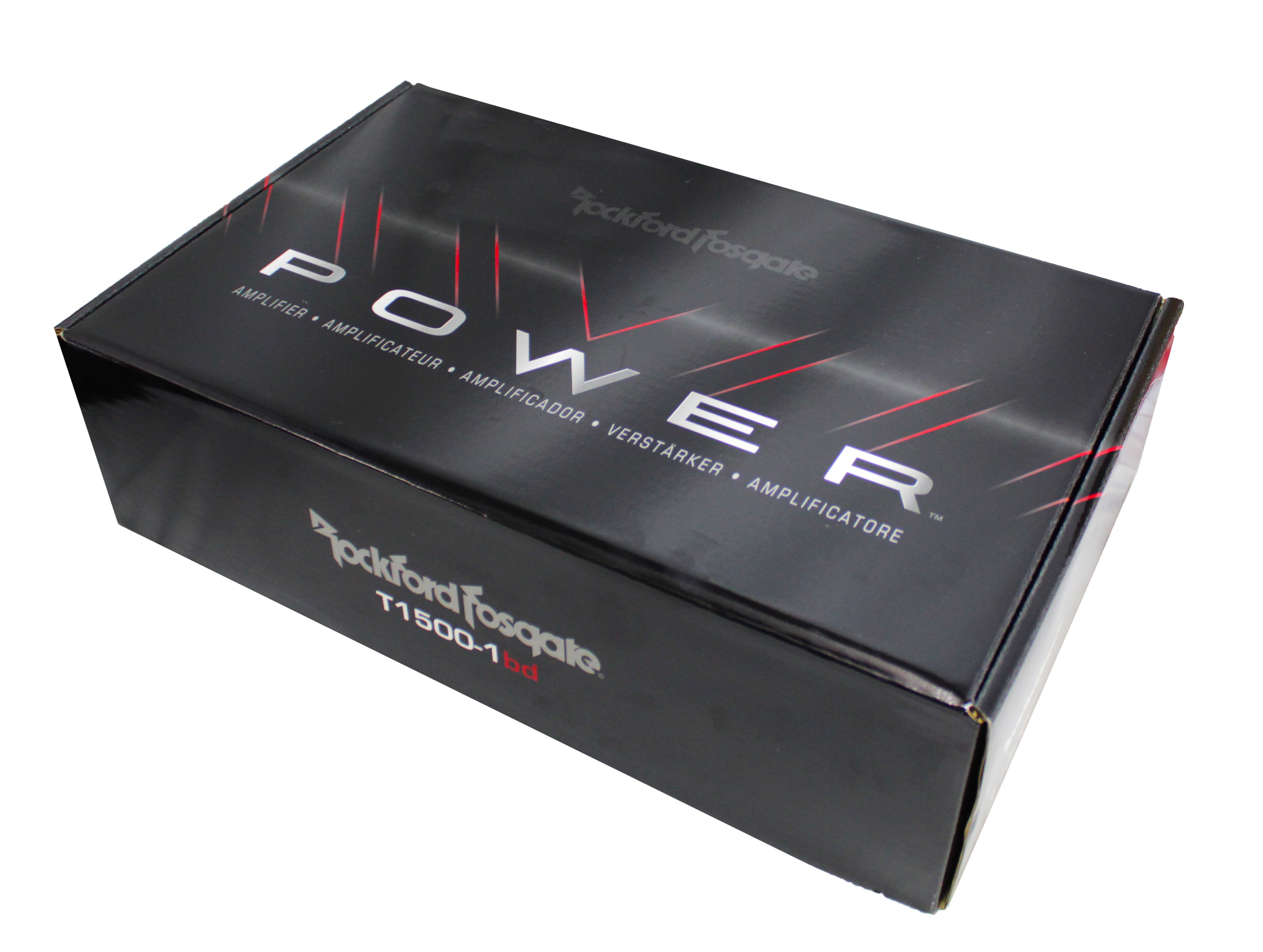 Rockford Fosgate T1500-1bdCP Monoblock Class BD Amplifier — Big