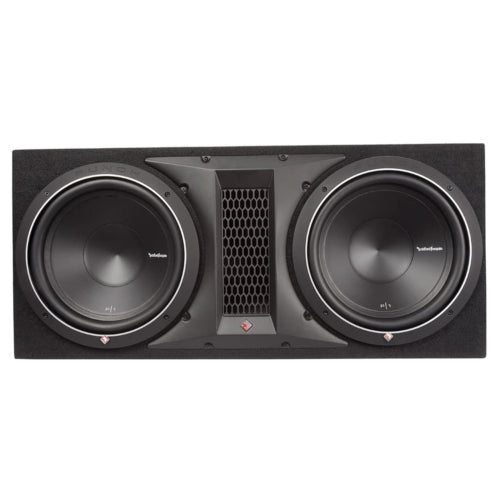 Rockford Fosgate Punch Enclosure with two 10" Punch P1 Subwoofers OPEN BOX