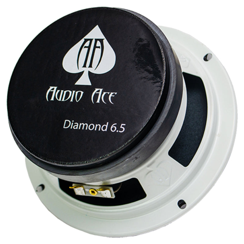Audio Ace Pair of Diamond 6.5" 150 Watt RMS 4 Ohm Midrange Pro Car Audio Loudspeakers