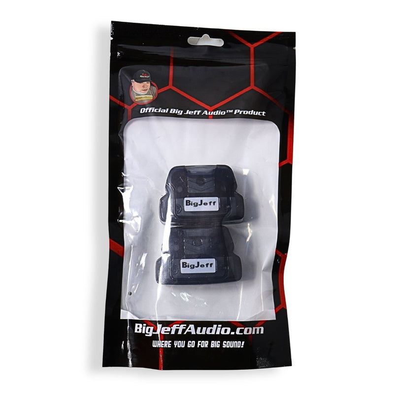 Big Jeff Audio DB14 4-Way Distribution Power Ground Block 1x 0Ga 4x4 AWG 2 Pack