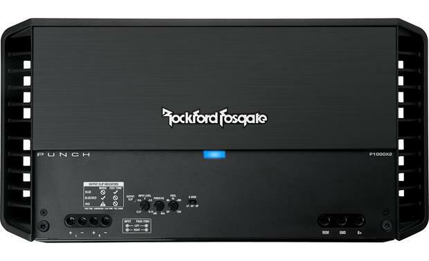 Rockford Fosgate Punch 1000 Watt 2-Channel Amplifier Class A/B + Install Kit