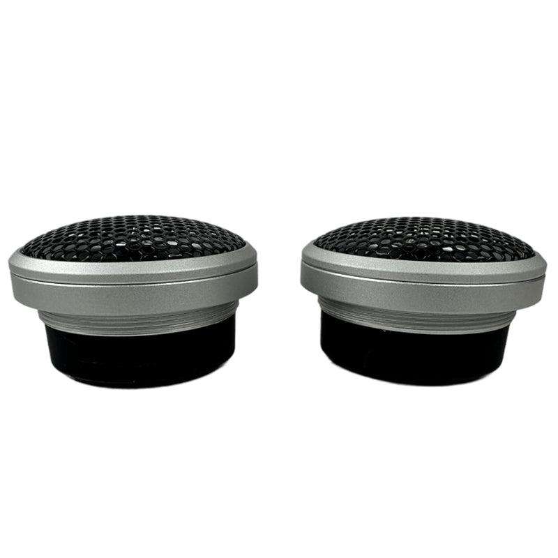 Resilient Sounds Pair of 1" Neo 30 Watt RMS 4 ohm Silk Cone Dome Tweeters EST-1