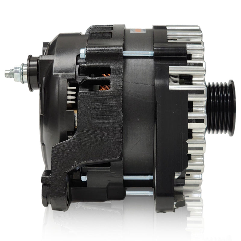 370-Amp Billet High Output Alternator for Dodge Ram HEMI Direct Fit Mechman