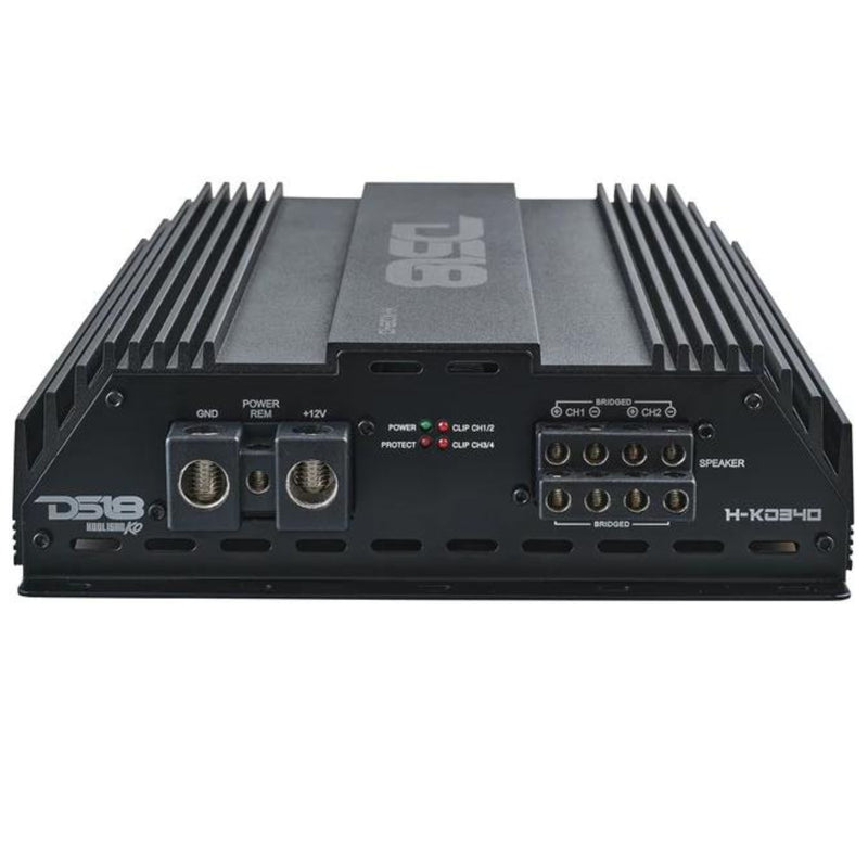 DS18 Hooligan Full Range 4-Channel 2000 Watt Class D Amplifier H-KO340