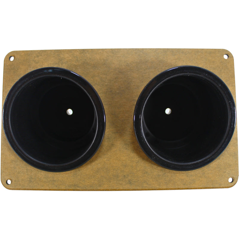 12" Woofer (2) 6.5" & (2) 3.5" Cutouts Center Console Dodge Ram 06-08 OPEN BOX