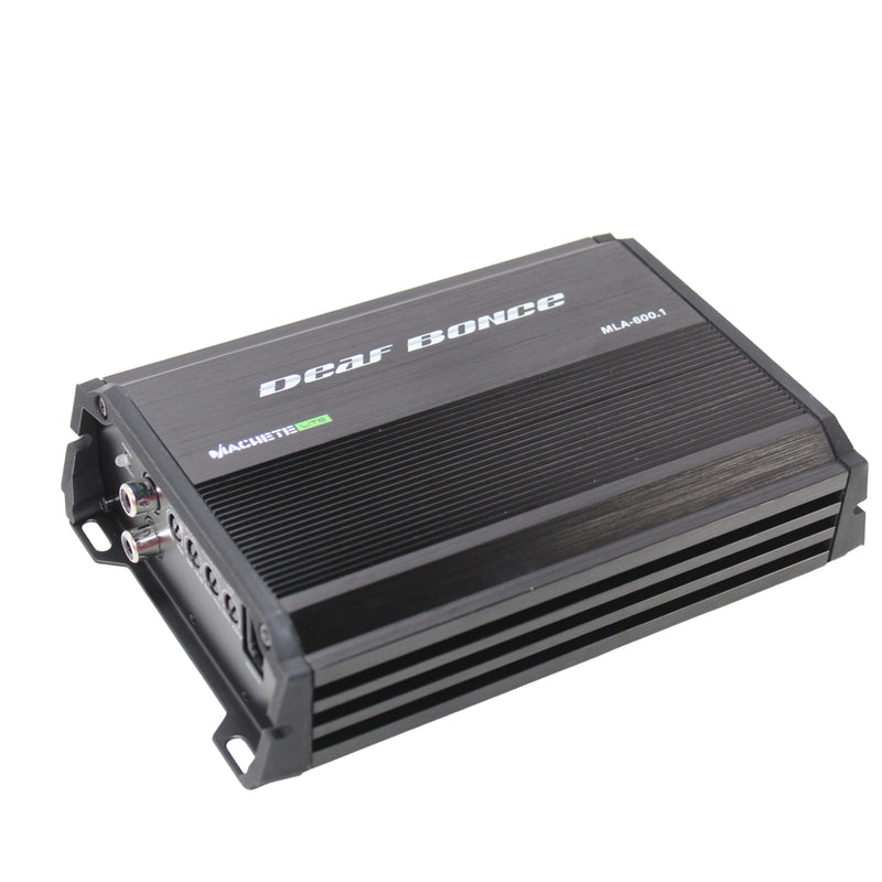 Deaf Bonce 600W 1 ohm RMS Class D Machete  Monoblock Power Amplifier MLA-600.1