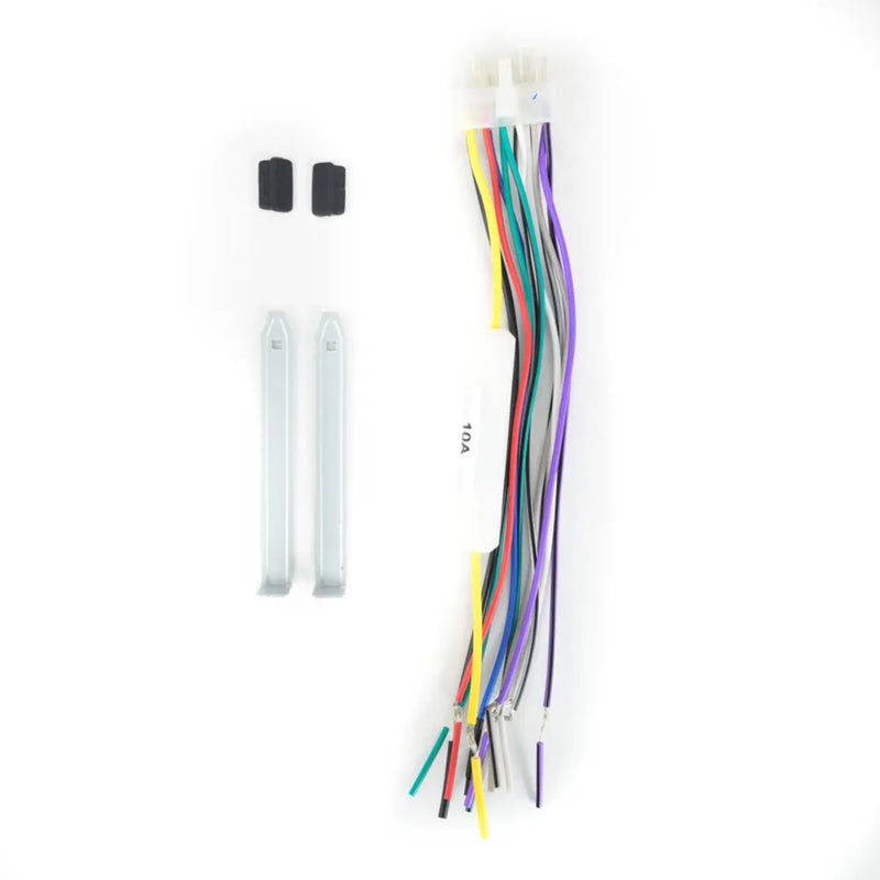 Pair of 6x9" 4-Ohm 80W RMS Coaxial Speakers & Single Din Bluetooth Car Radio