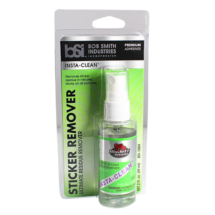 Big Jeff Audio 2 oz INSTA-CLEAN Universal Sticker & Residue Remover BSI-100H