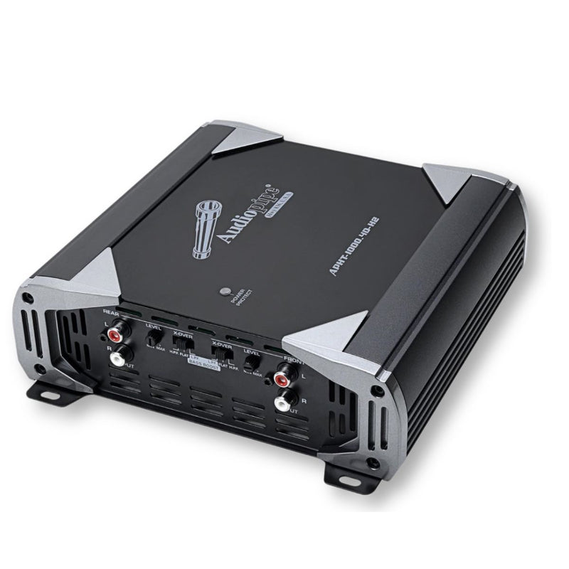 Audiopipe 2500 Watt Full Range Class-D 4 Channel 2-Ohm Amplifier APHT-1000.4D-H2