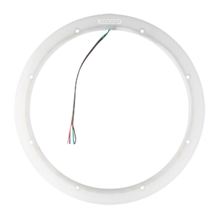 Kicker's Weather-Proof LED Lighted Ring for 10-Inch Speakers 47KLSR10