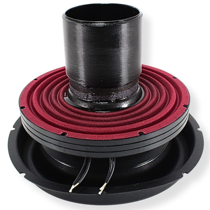 B2 Audio 12" Carbon Fiber Re-cone Kit Drop 1-Ohm 4" Coil Rampage