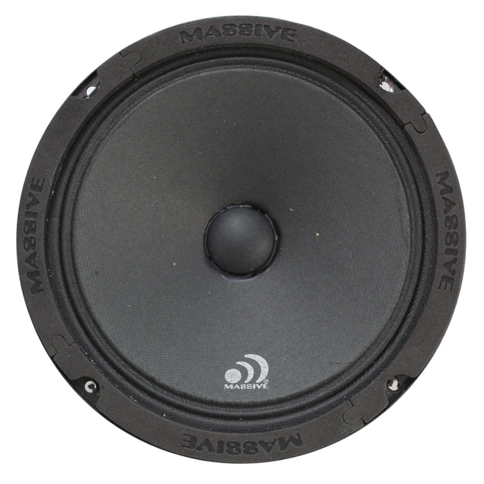 Massive Audio Pro 6.5" 280 Watts Midrange Speaker 8 Ohm Closed Back M6C OPEN BOX