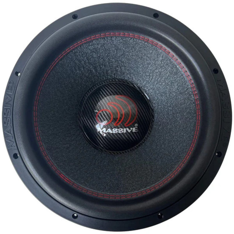 Massive Audio 15" 2000 Watt RMS 3" Dual 4-OHM Voice Coil Mega Subwoofer H154X
