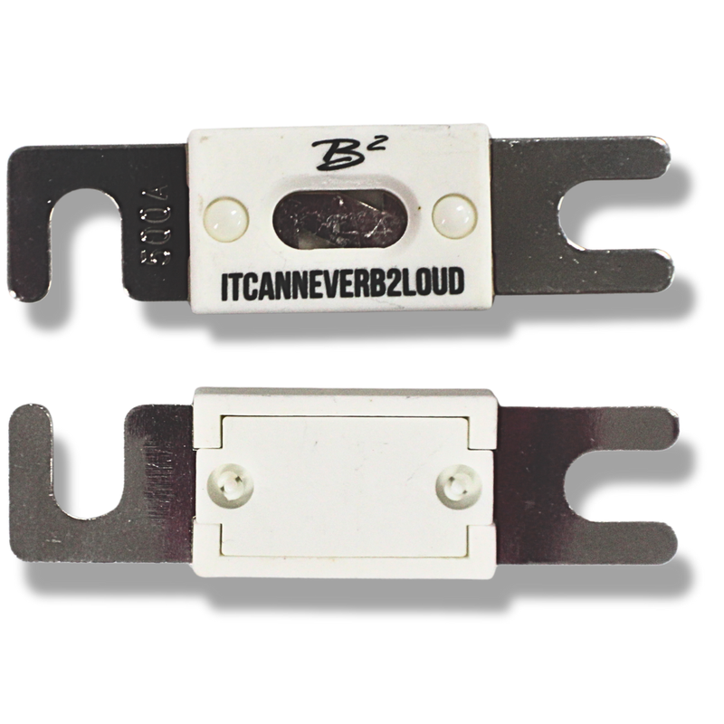 B2 Audio 500A ANL High Temperature Ceramic Fuse Pair B2-ANL-500A