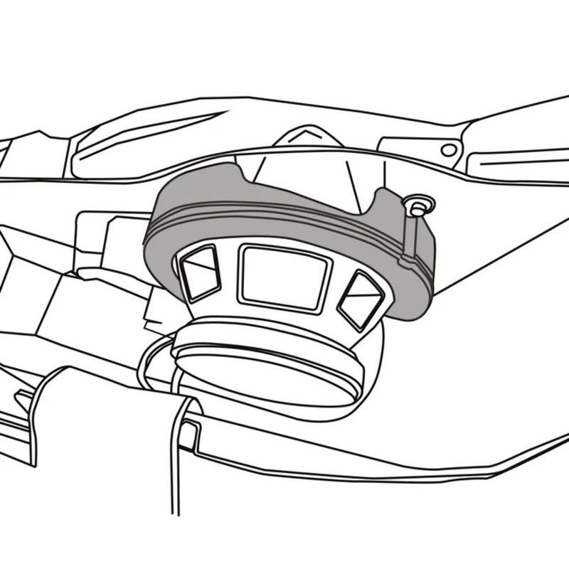 8” Saddlebag Speaker Adapter Kit for Harley Davidson 2014-2023, Waterproof