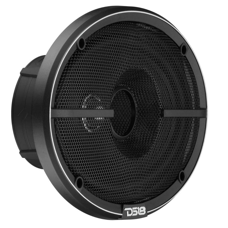 DS18 ZXI 6x9” 120W RMS 4-Ohm 2-Way Component Speaker Pair with Glass Fiber Cone