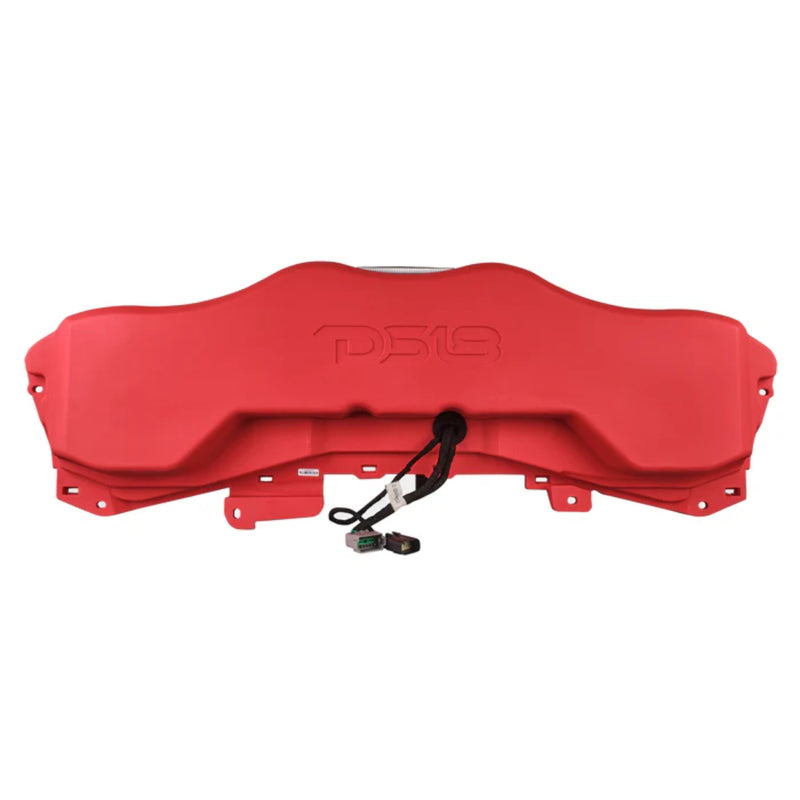 DS18 Overhead Sound Bar Fits 4 X 8" Speakers OEM Fit Jeep JL/JLU/JT 2024-Red