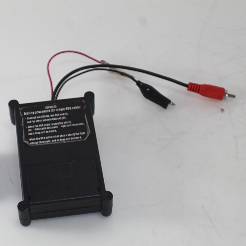 Install Bay RCA AIO 9V Cable Wire Tester Tone Generator Speaker Polarity / IBR68 OPEN BOX