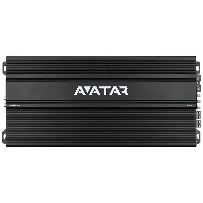 4-Channel 700W RMS 2-Ohm Class AB Car Audio Amplifier Avatar ABR-700.4