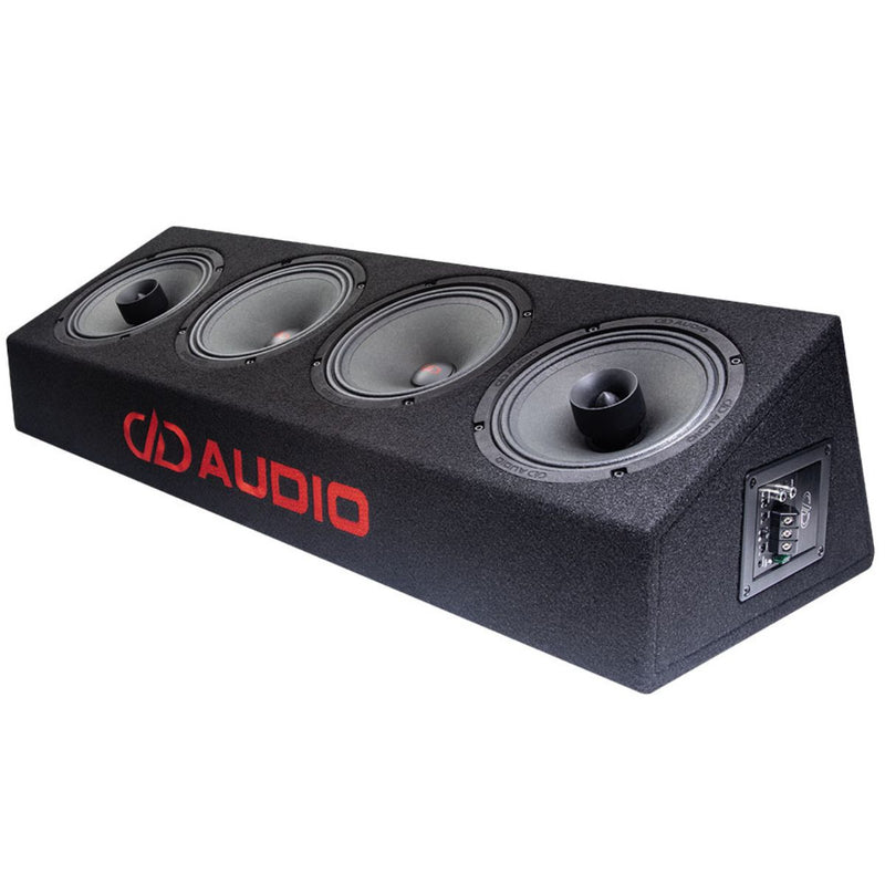 600W RMS Dual 2-Ohm LE-VO-MX206.4 Voice Optimized 6.5" Loaded Plank DD Audio
