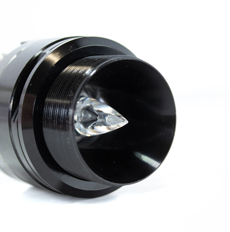 Power Acoustik Pair of 1" Pro Audio Bullet Horn Super Tweeters Black 400W 4 Ohm