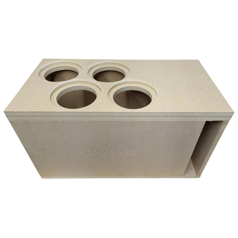Tru Spec Back Vented Prefab Four Up Port 6.5" Subwoofer Enclosure