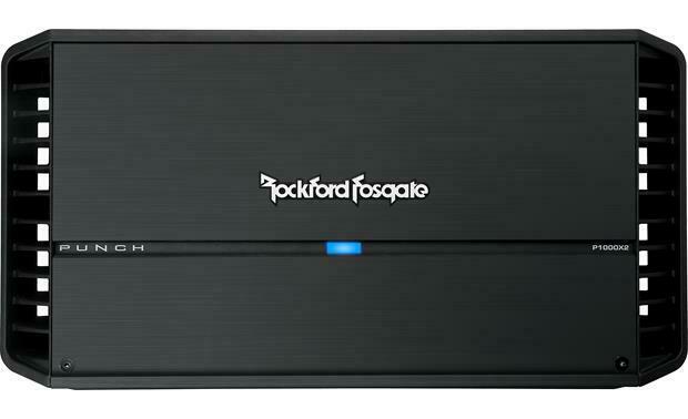 Rockford Fosgate Punch 1000 Watt 2-Channel Amplifier Class A/B + Install Kit