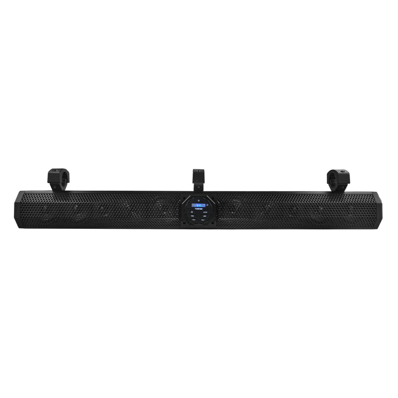 37" 200W RMS 4-Ohm Water-Resistant Amplified Class A/B Sound Bar System