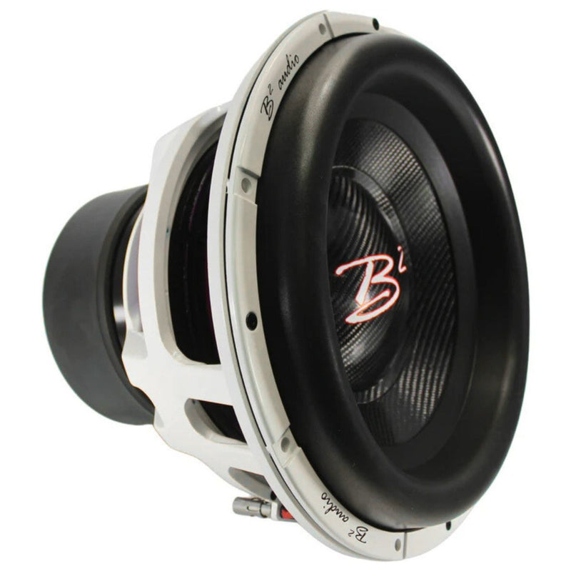 B2 Audio Rage 4800 Watt 1-Ohm Monoblock Amplifier w RAGEXL V2 15" Subwoofer