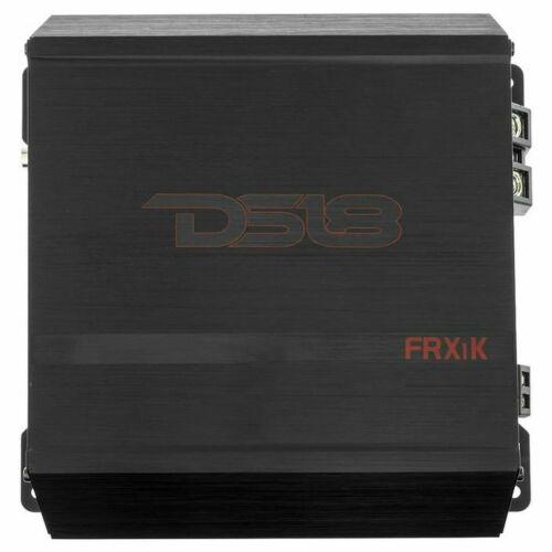 DS18 Full Range Monoblock Amplifier Class D 1000W RMS 1 Ohm /w Bass Knob FRX1K - Big Jeff Online Inc