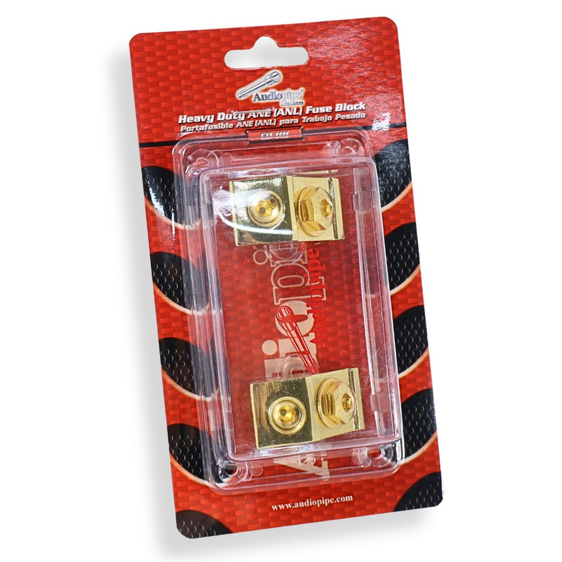 Audiopipe Heavy Duty ANL Fuse Block 0 to 4 AWG 500A Capacity CQ-1111