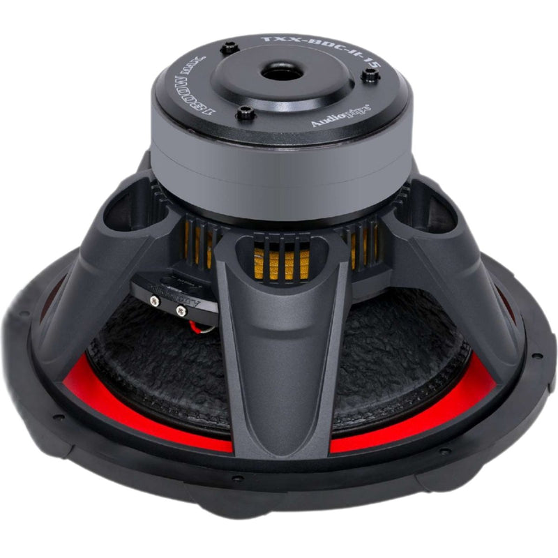 Audiopipe15" 900 Watt RMS Dual 4-Ohm Composite Cone Subwoofer TXX-BDC-II-15