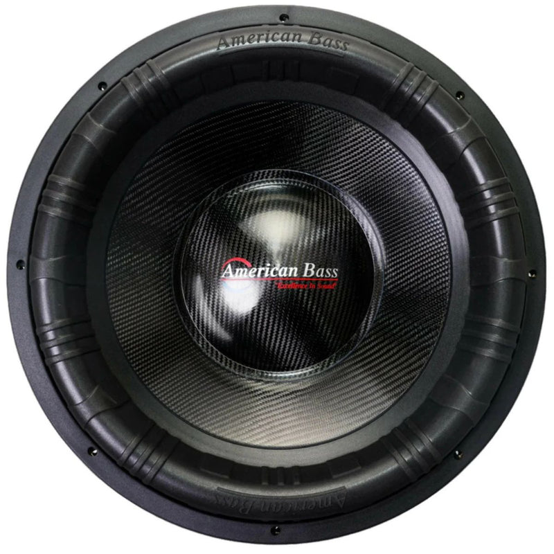 18" Dual 2-Ohm 6500 Watt RMS KING American Bass Car Audio Subwoofer KING-1822