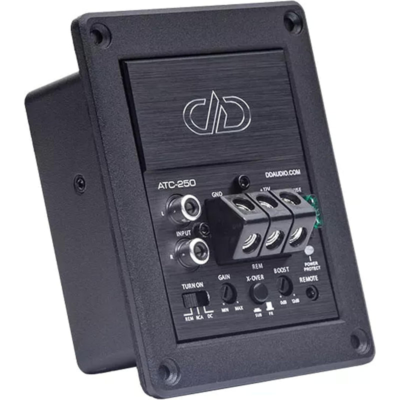 250 Watt High Speed Class D Aluminum Amplified Mini Terminal Cup w/ Remote