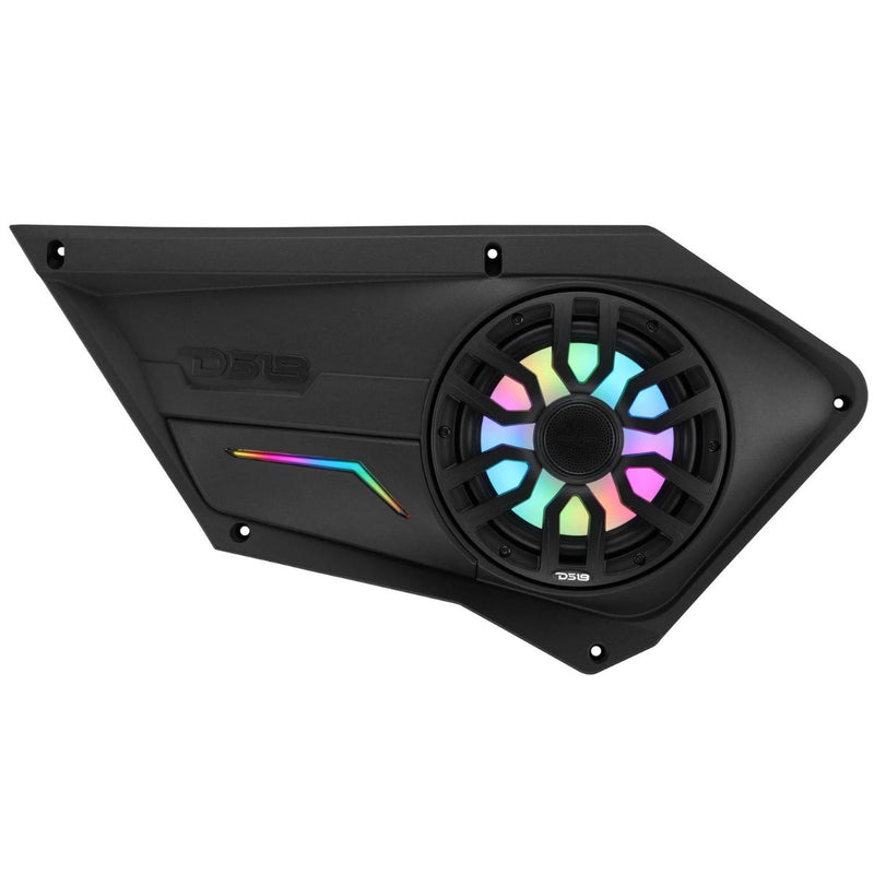 Polaris RZR Front Door Panels Loaded with NXL-IQ8 8" 175W RMS Coaxial Speakers
