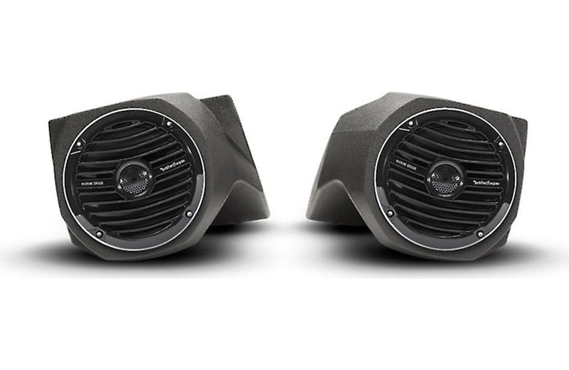 Pair of Rockford Fosgate 6.5" Front Lower Speaker Enclosures for Polaris Ranger