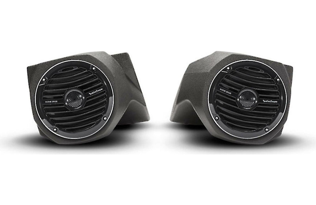 Pair of Rockford Fosgate 6.5" Front Lower Speaker Enclosures for Polaris Ranger