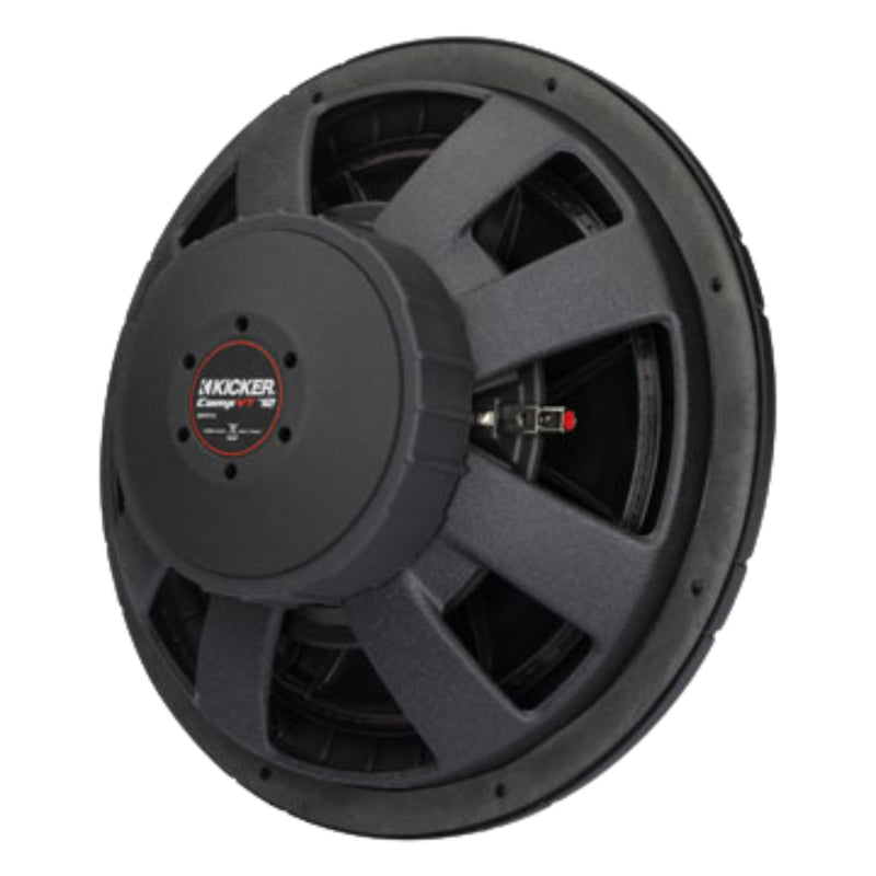12" 225W RMS  2-Ohm SVC Subwoofer Kicker CompVT Series/ 52CVT122