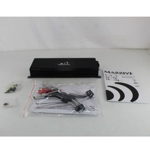 Massive Audio Trident 5-Ch 1560W RMS Class-D Full Range Marine Amp TX5 OPEN BOX