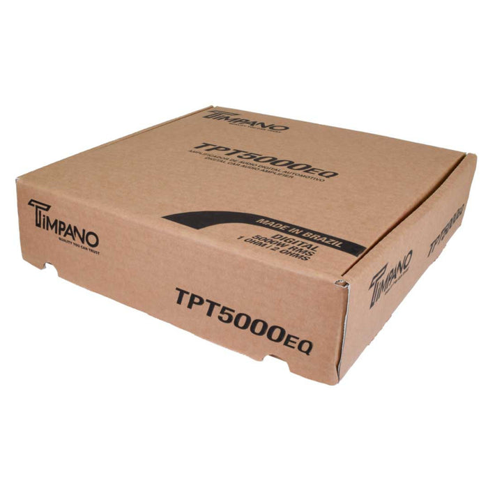 Timpano 5000W 1-Ohm Full Range Class-D Monoblock Amplifier / TPT-5000EQ-1