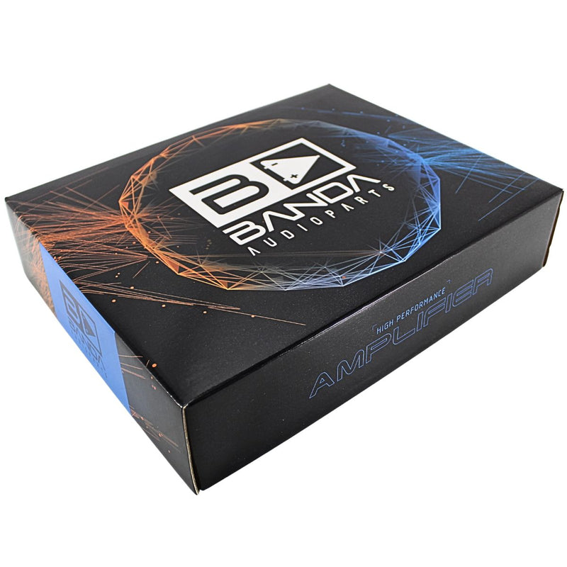 Banda 8K Watt 1-Ohm Monoblock VIKING Line Aluminum Brazilian Amplifier