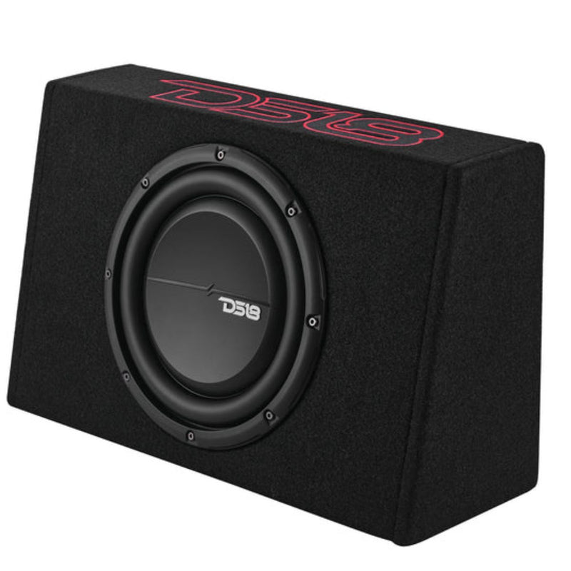 10" 350 W RMS Shallow Subwoofer Powered Enclosure w Remote DS18 PU110A
