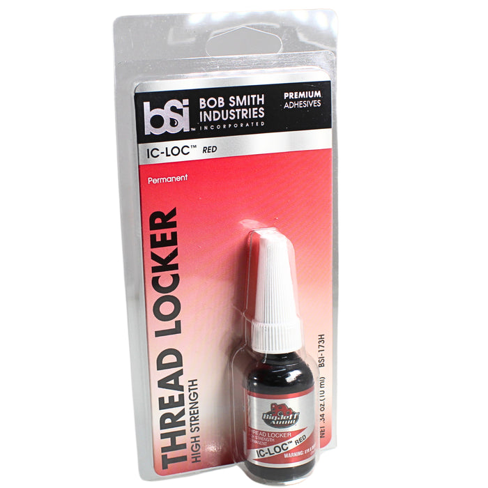 Big Jeff Audio 10- 50 ml C-LOC Red Permanent High-Strength Threadlocker