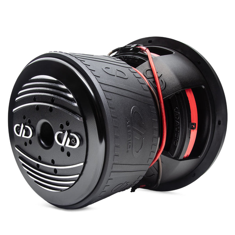 DD Audio 12 Inch Dual 2 Ohm 7500W Peak/2500W RMS Power Tuned Subwoofer 812F-D2