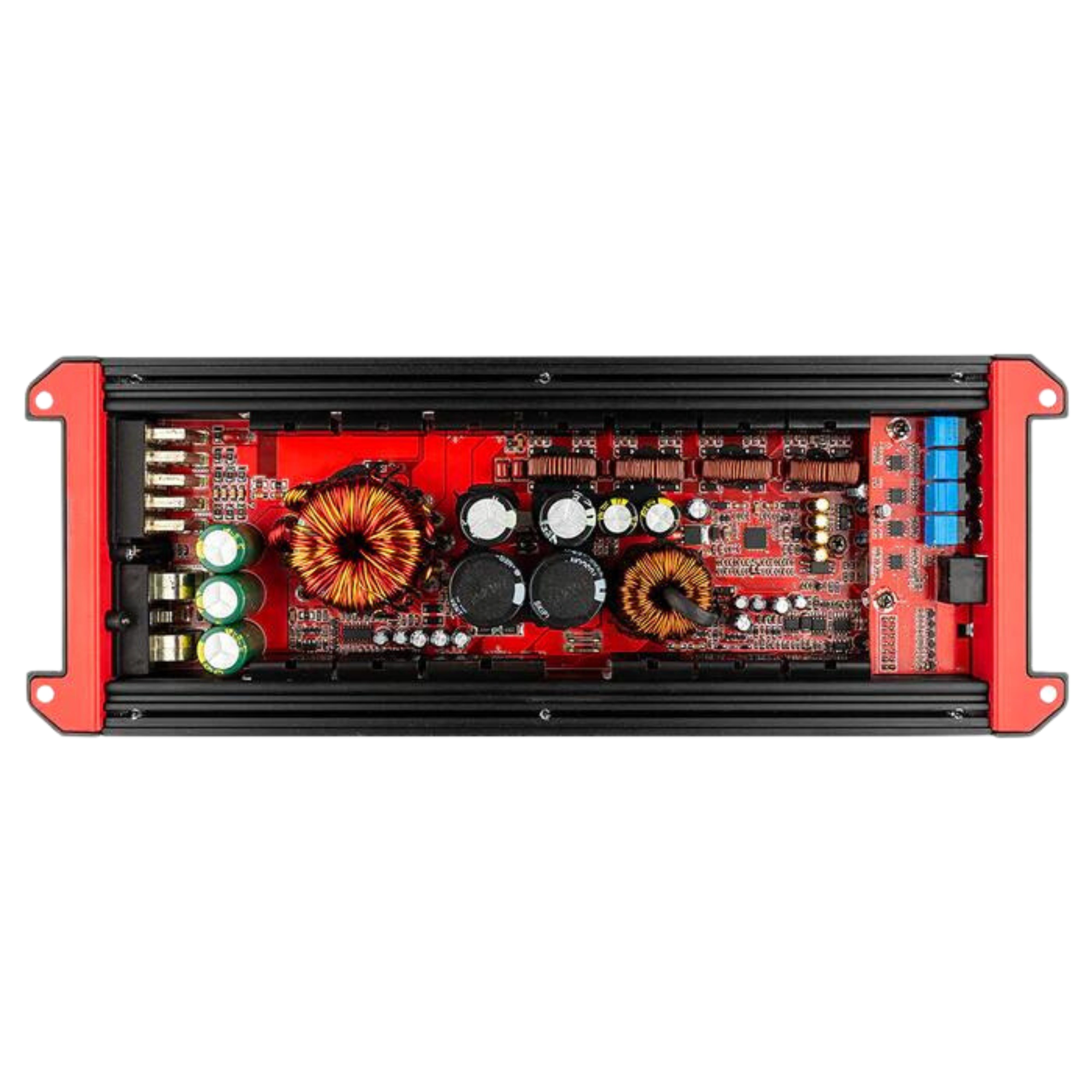 S18 GEN-X 1480W 5-Channel Class D Car Amplifier + Bass Knob — Big