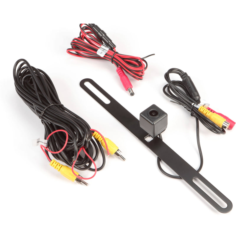 Jensen Low Profile Standard RCA License Plate Style Backup Camera  BUCAM350