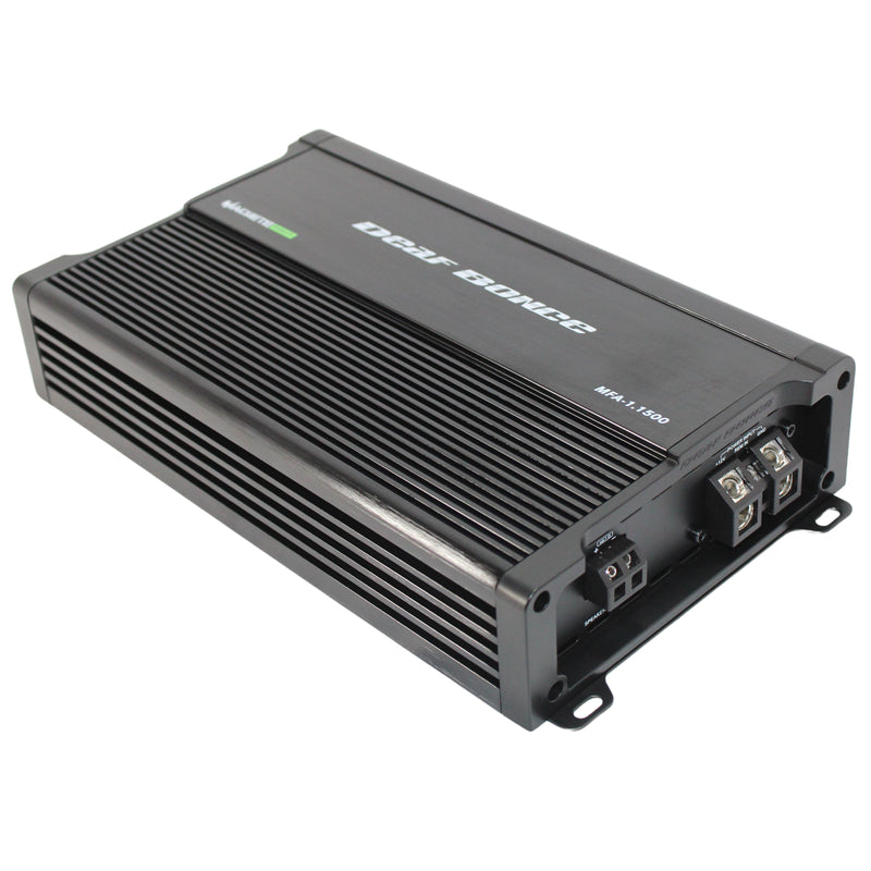 Deaf Bonce 1500 Watt RMS 1 Ohm  Class D Machete Monoblock Amplifier MFA-1.1500