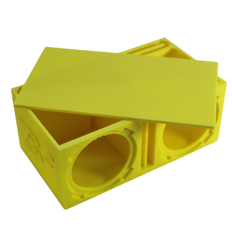Dual Ported Subwoofer Enclosure 3D-Printed for B2 Audio Rampage RC2