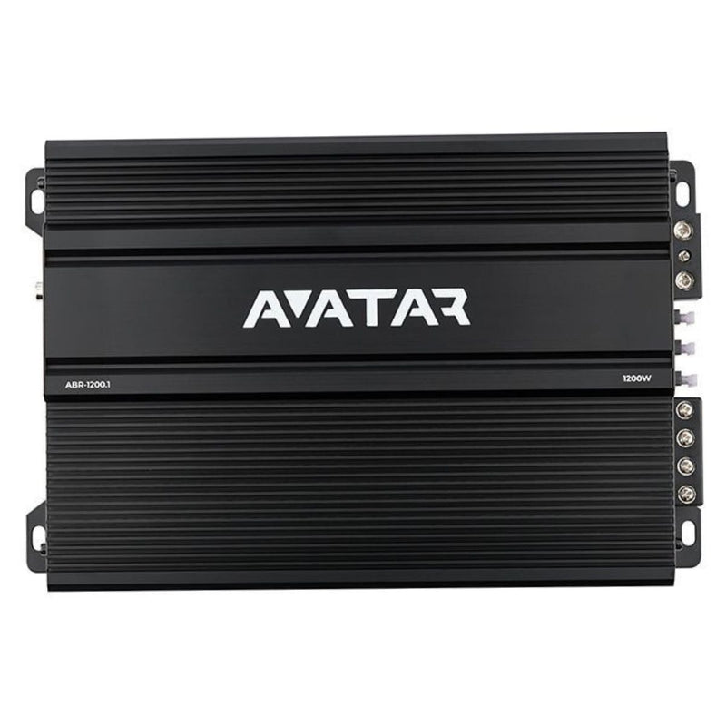 1200 W RMS Monoblock 1-Ohm Class D Car Audio Bass Amplifier w/ Bass Knob